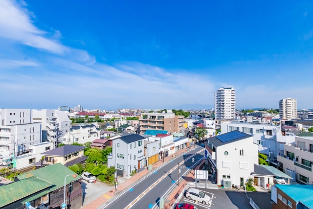 湘南エリアの街並み